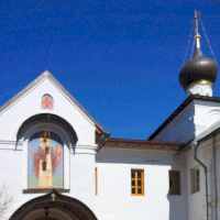 Церковь Николая Чудотворца в Новоспасском монастыре - фото