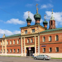 Крестовоздвиженская церковь в Единоверческом монастыре - фото